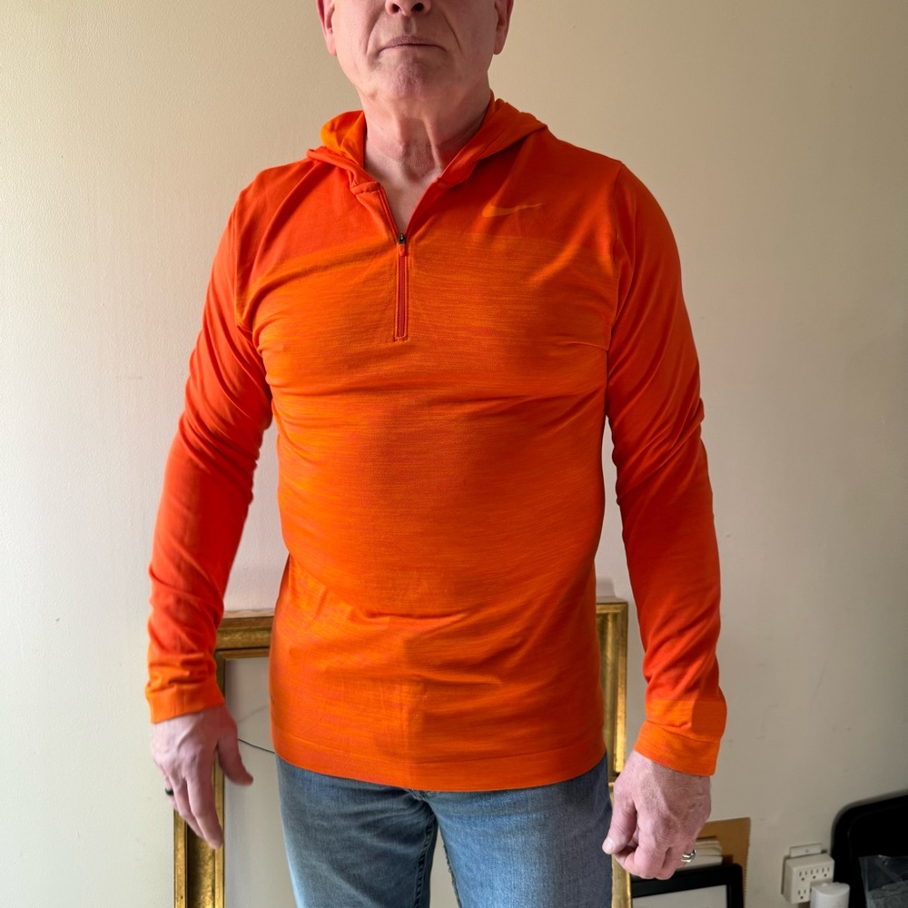 Nike Men's Orange Pullover